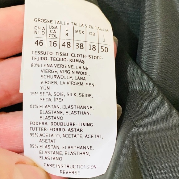 MaxMara Gray Suit Jacket - Picture 9 of 10